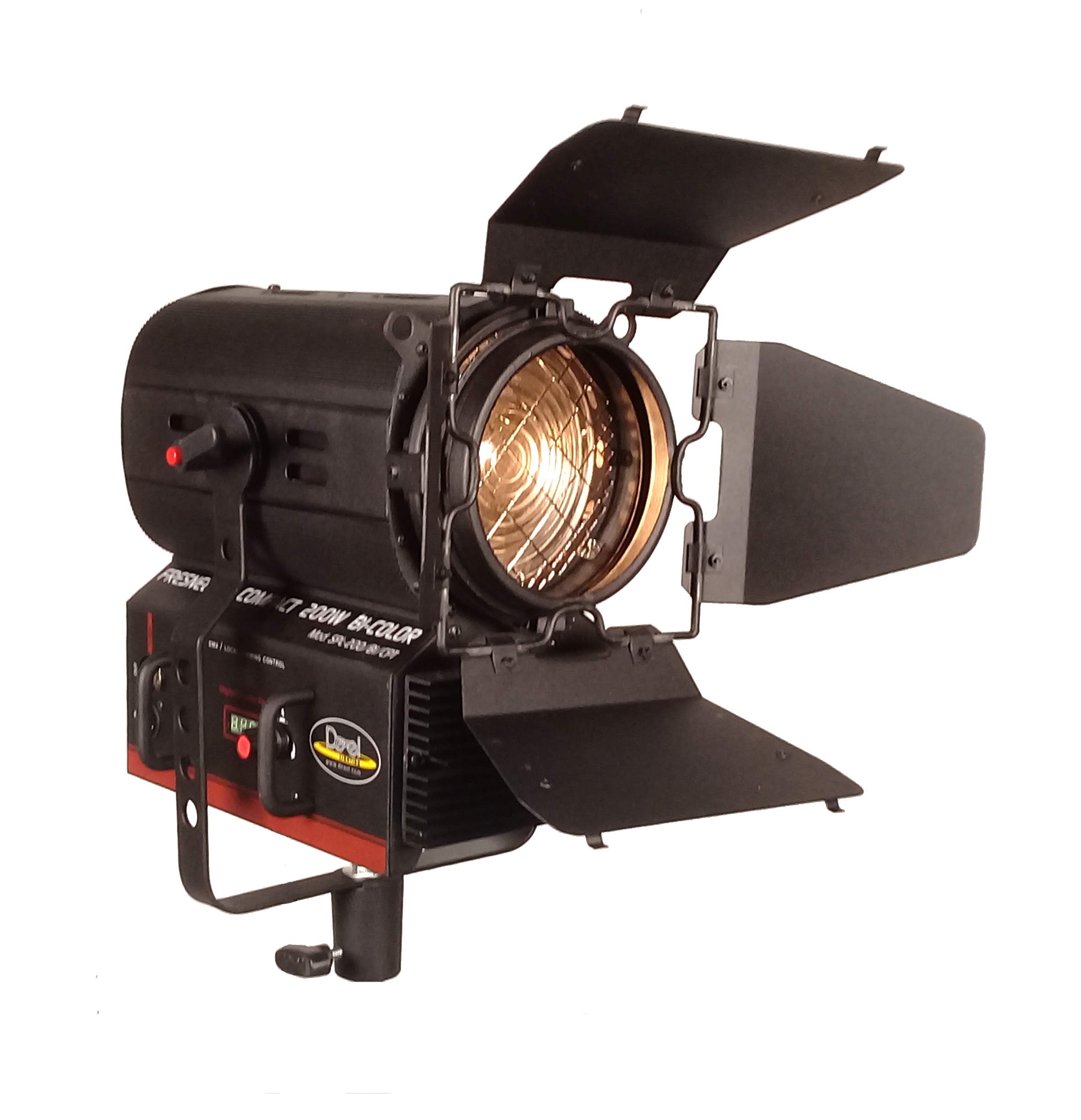 Fresnel led 200 w bicolor